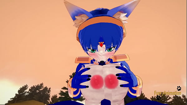 StarFox Pokemon Furry Hentai Yiff 3D – POV Krystal x Lucario Boobjob Blowjob und gefickt