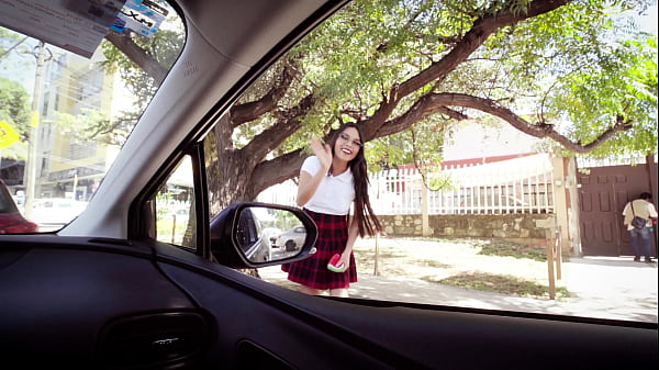 Sweet Teen Girl teases in anal