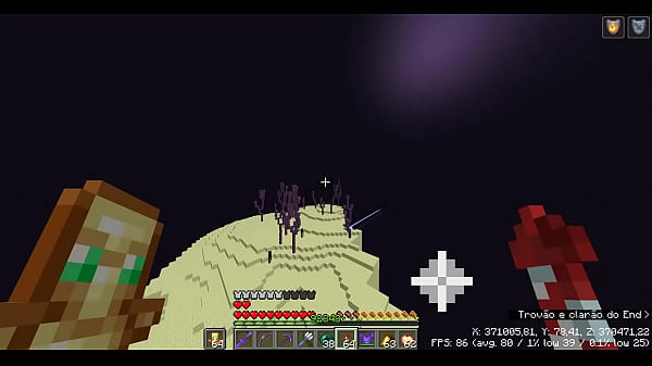 My current minecraft gameplay on my server.