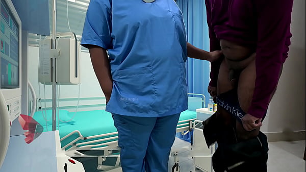 Krankenschwester befriedigt ihr sexuelles Verlangen durch einen Patienten