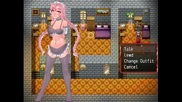 Harem In Another World [HAREM Hentai Game] Ep.14 redhead MILF block him with her GIANT TITS !
