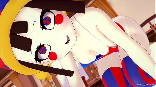 Pomni indossa il costume da bagno per scopare e vuole divertirsi prima di andare a dormire (senza censura)