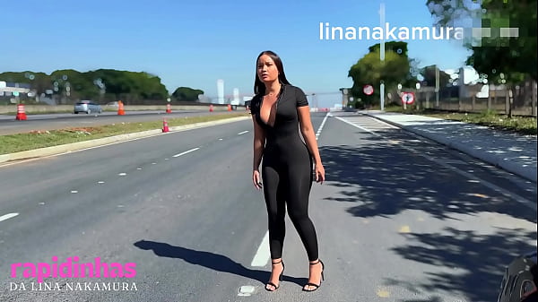 I Fucked Hot Asian Girl in the Fur in the Middle of the Road